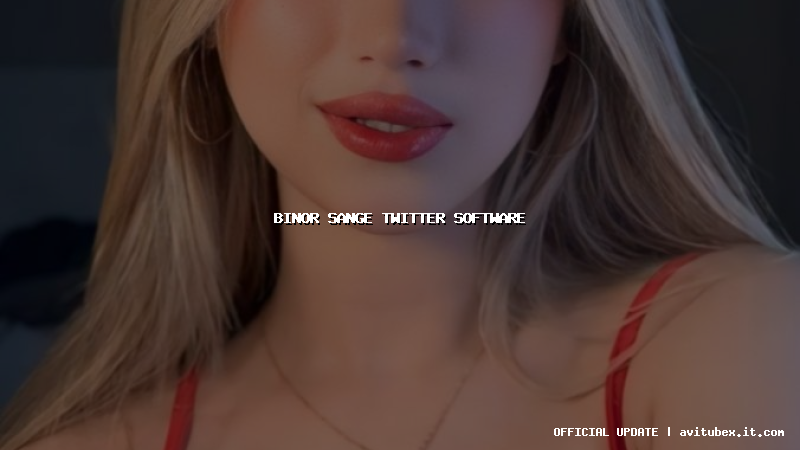 binor sange twitter software