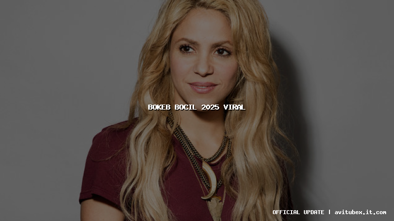 bokeb bocil 2025 viral