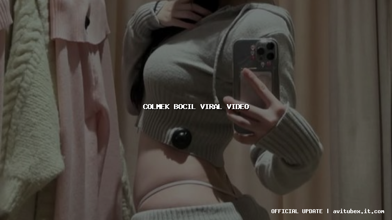 colmek bocil viral video