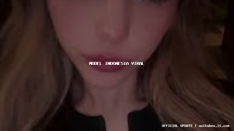 model indonesia viral