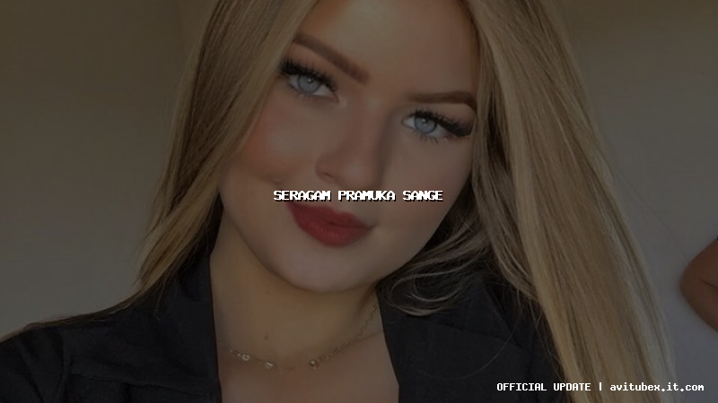 seragam pramuka sange